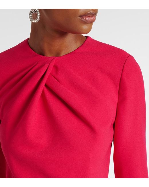 Robe Midi Ceinturee Safiyaa en coloris Pink