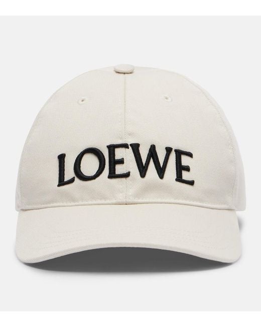 Loewe Natural X Louis Wain Cotton Canvas Baseball Cap