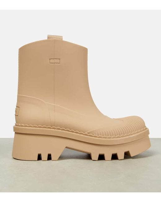 Bottines Raina Chloé en coloris Natural