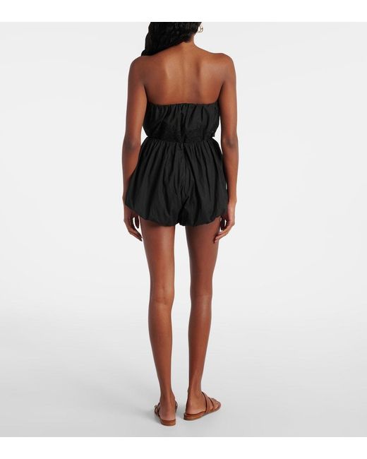 Posse Black Aurelia Cotton Shorts