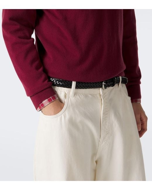 arch4 Red Mr Carlos Cashmere Sweater for men