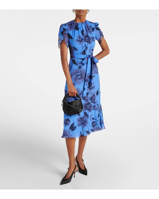 Erdem silk dress best sale