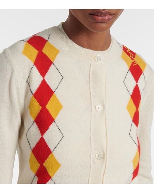 Marni Pink Virgin Wool Cardigan