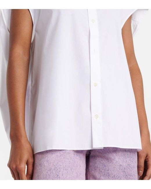 Top De Algodon Marni de color White