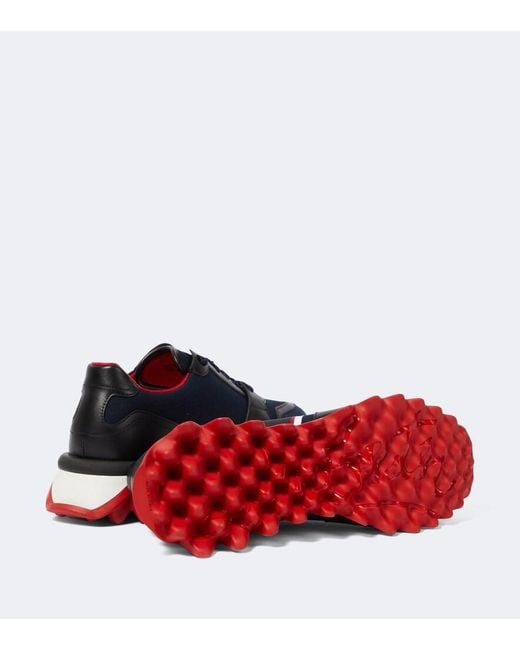 Christian Louboutin Multicolor Nastroshark Low-Top Sneakers for men