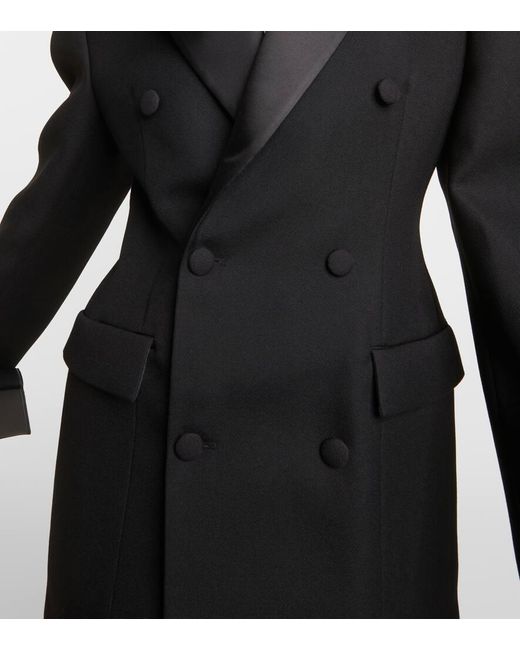 Miniabito in lana di Wardrobe NYC in Black