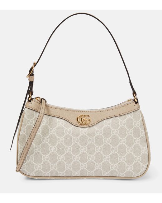 Gucci Gray Ophidia GG Shoulder Bag