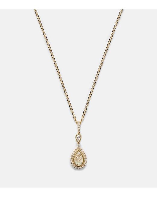 SHAY White 18Kt Pendant Necklace With Diamonds