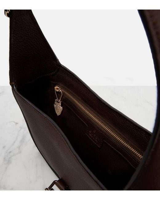 Gucci Brown Jackie 1961 Small Leather Shoulder Bag