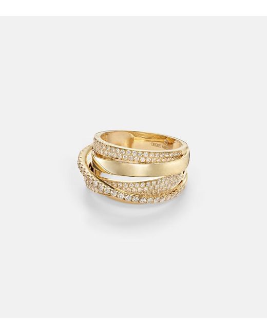 SHAY White Orbit 18Kt Ring With Diamonds