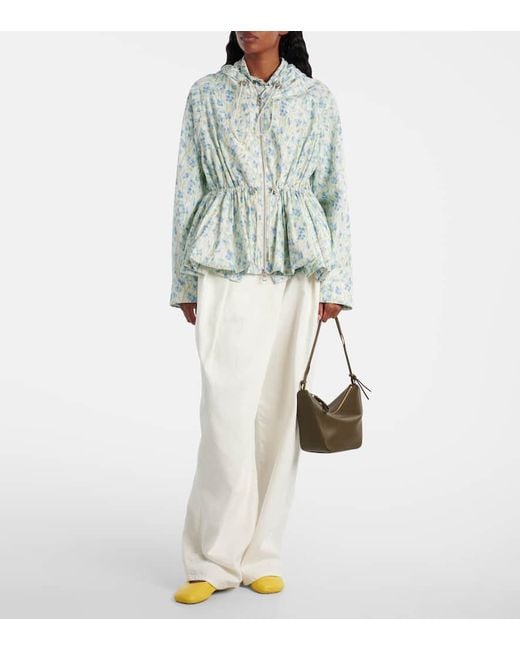 Loewe Metallic Hammock Mini Leather Shoulder Bag