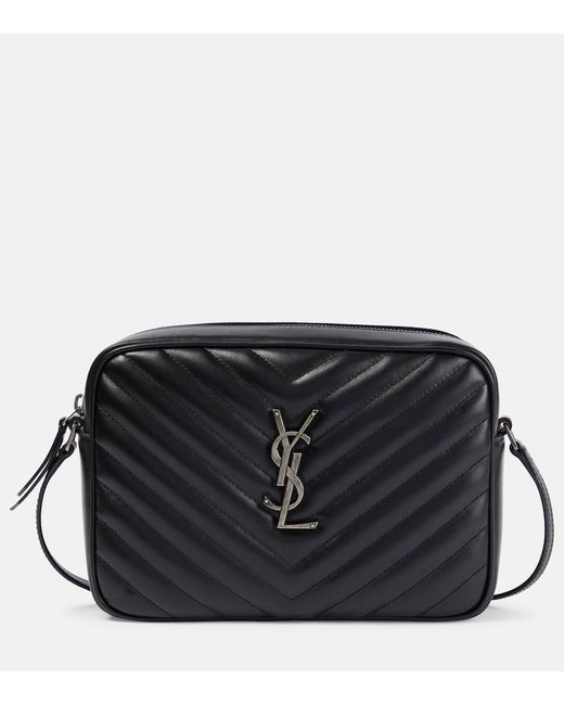 Borsa A Tracolla Lou di Saint Laurent in Black