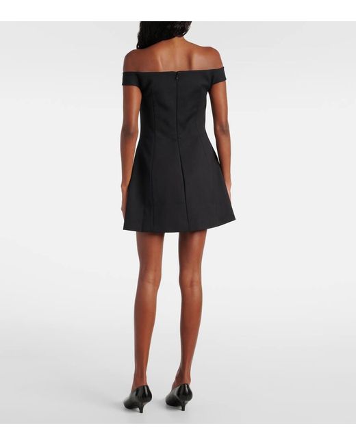 Abito Corto Sandrine Con Scollo Bardot di Sir in Black