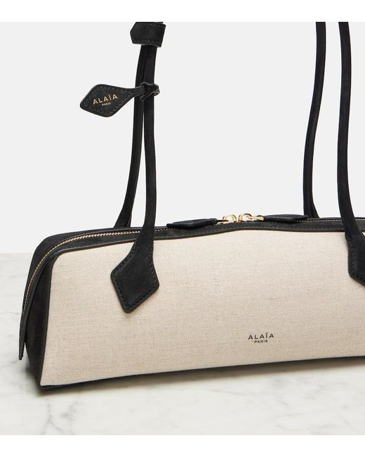 Borsa A Spalla Le Teckel Medium di Alaïa in Natural