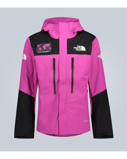 light purple north face jacket
