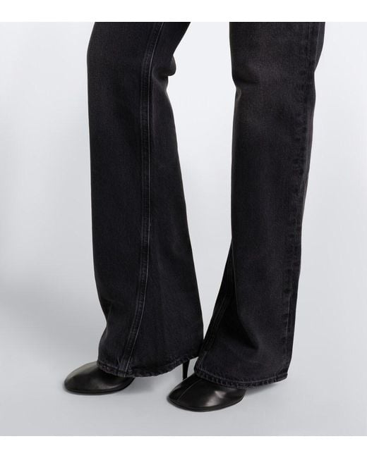Agolde Black Kick Boot Bootcut Jeans