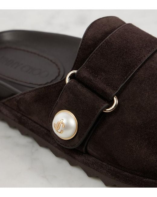 Sandalias Fayence De Ante Jimmy Choo de color Brown