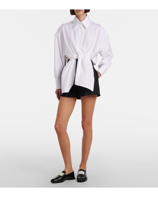Shorts De Lino Givenchy de color Black