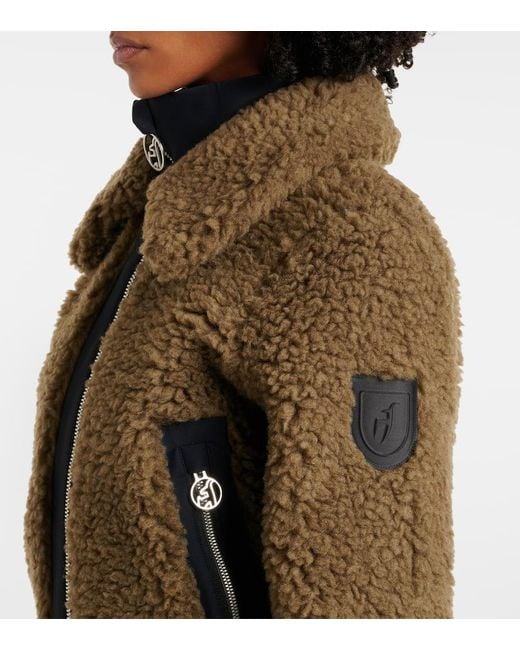 Toni Sailer Brown Sisu Teddy Jacket