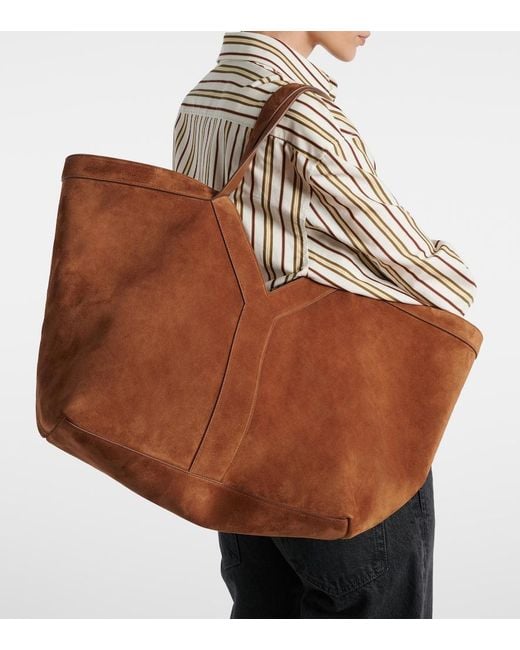 Borsa Y di Saint Laurent in Brown