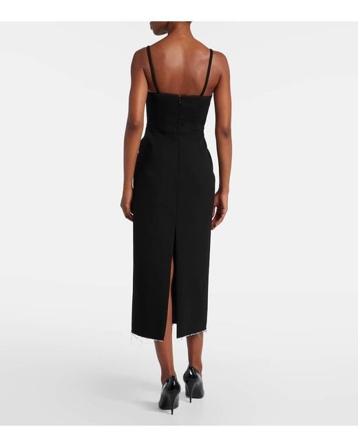 Robe Bustier New Fury En Laine Melangee Givenchy en coloris Black