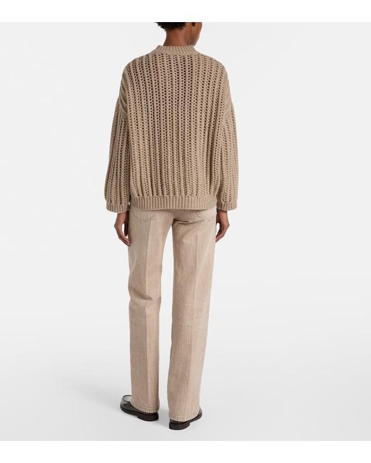 Pullover di Brunello Cucinelli in Brown