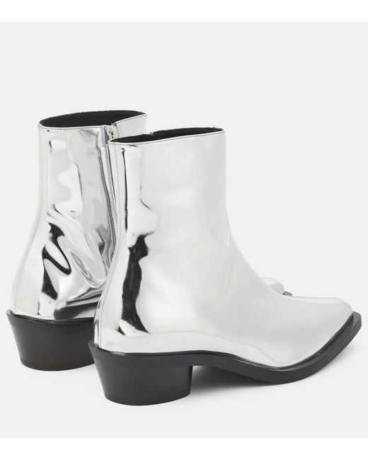Proenza Schouler White Ankle Boots Bronco
