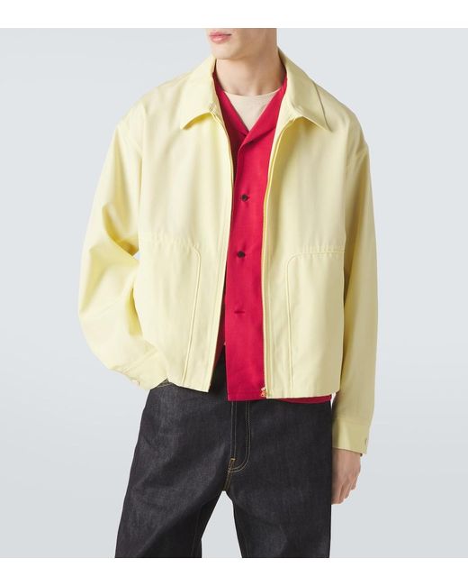 Visvim Natural Somer Silk And Wool Jacket for men