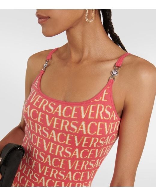 Versace Red Dresses