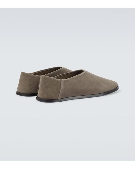 Fear Of God White Suede Loafers for men