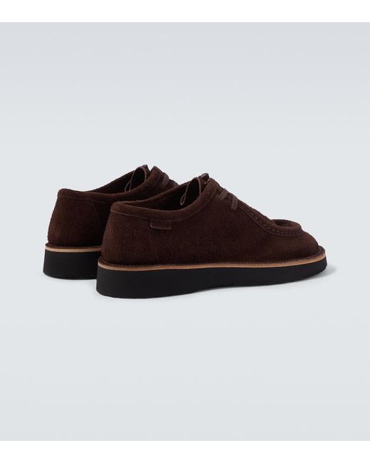 Loewe Desert Boots Faro Aus Veloursleder in Brown für Herren