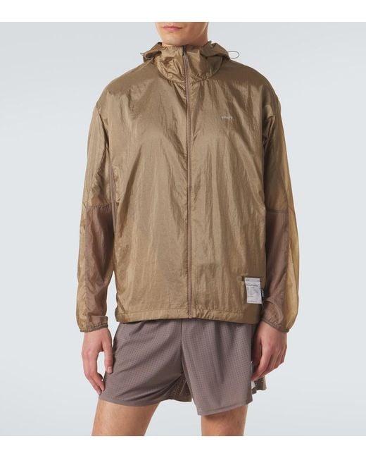 Chaqueta Con Capucha Satisfy de hombre de color Brown