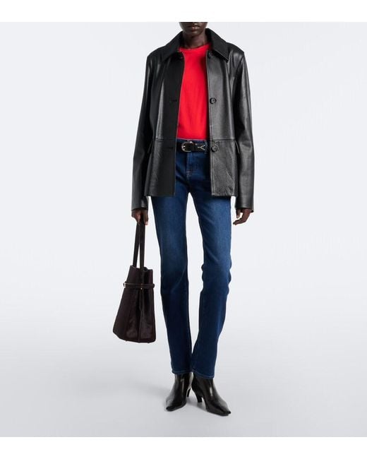 7 For All Mankind Blue Slim Skinny Jeans