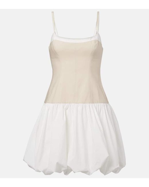 Jonathan Simkhai White Fifi Minidress