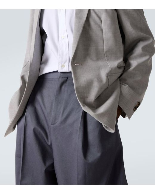 Loewe Weite Mid-Rise-Hose in Blue für Herren