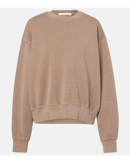 SLVRLAKE Denim Natural Cotton Jersey Sweatshirt