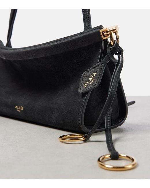 Alaïa Black Schultertasche Le Click East West Small