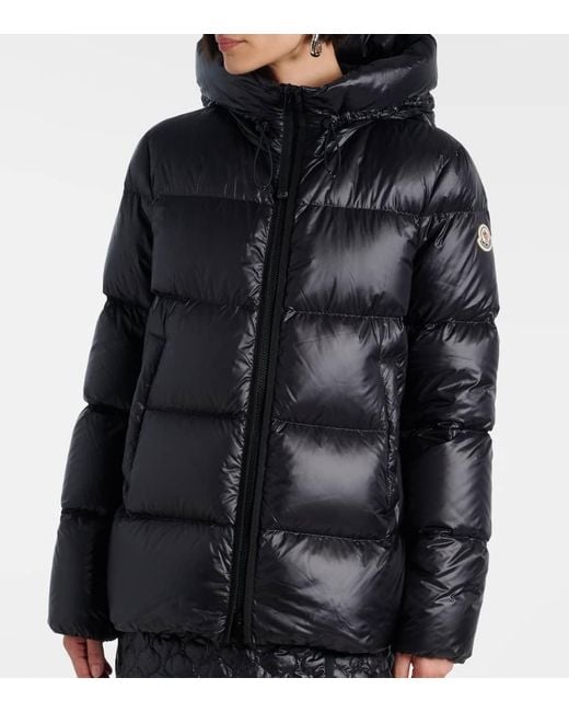 Moncler Black Quilted Down Jacket