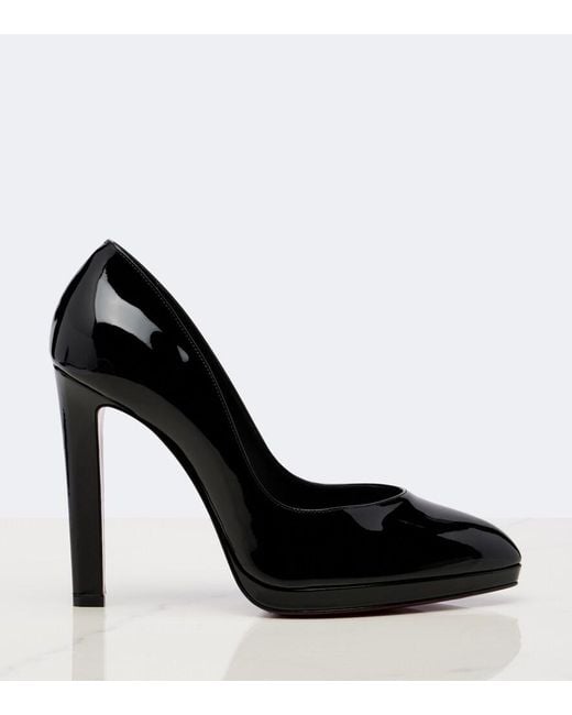 Christian Louboutin Black Fannylove Patent Leather Pumps