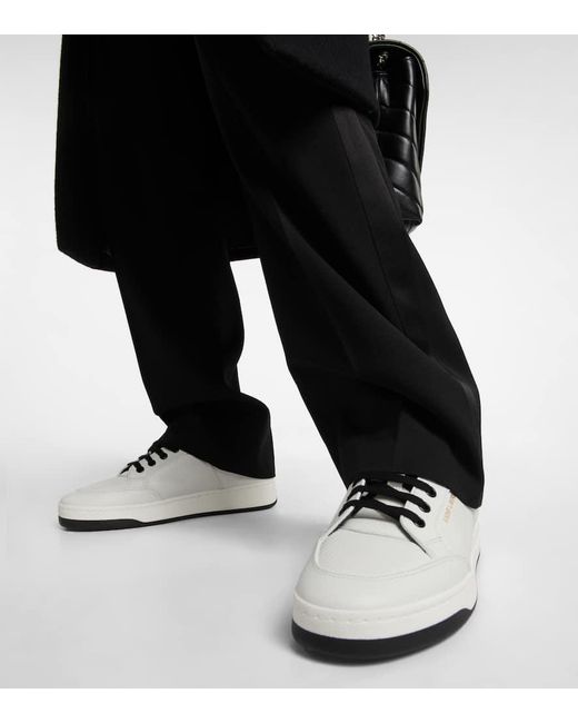Saint Laurent White Sl-61 Low Sneaker