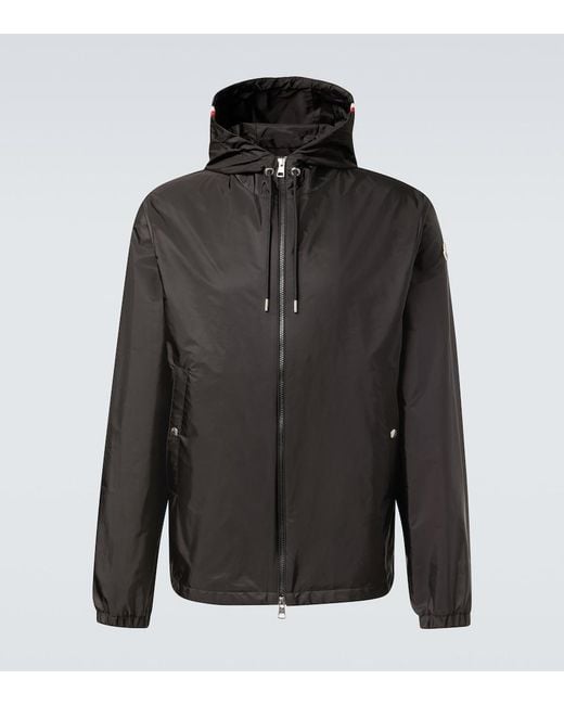 Moncler Black Grimpeurs Raincoat for men