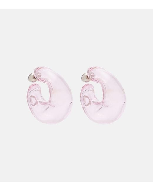 Alaïa Pink Ohrringe Bubble