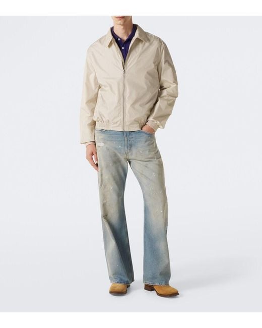 Acne Natural Logo Technical Jacket for men