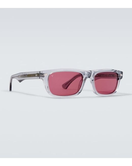 Sestini Eyewear Pink Rectangular Sunglasses for men
