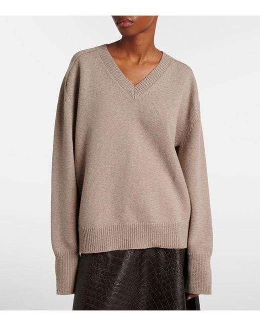 Rohe Natural Wool And Cashmere Sweater