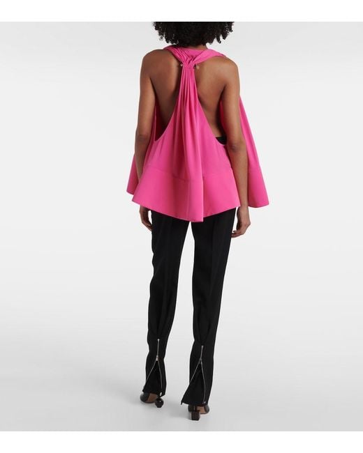 Jacquemus Pink Le Haut Norma