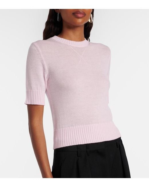 Jil Sander Pink Plus Virgin Wool Sweater