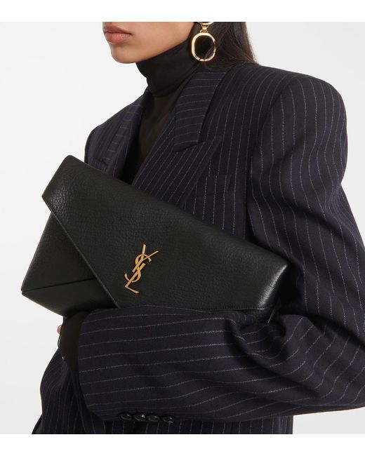 Pouch A Busta Cassandre di Saint Laurent in Black