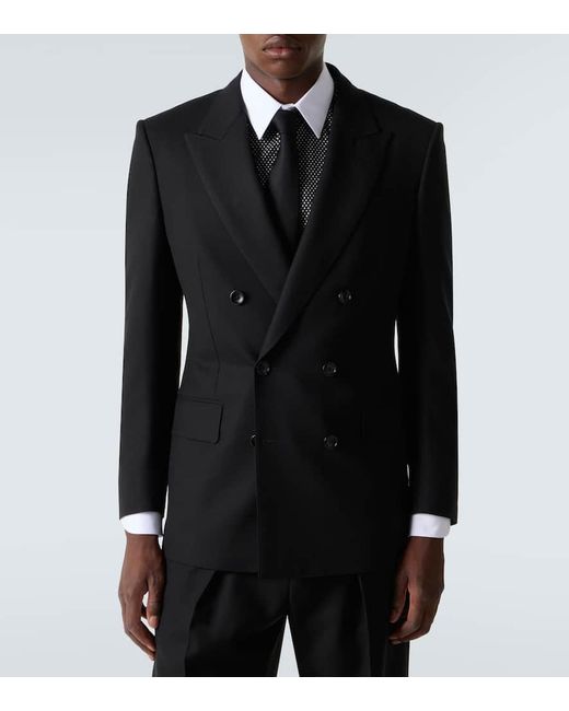 Tom Ford Blazer Aus Wolle in Black für Herren