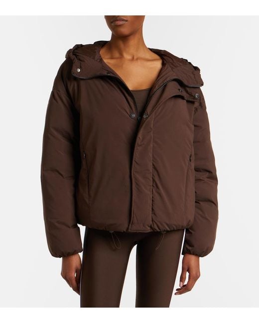 The Upside Brown Mercer Puffer Jacket